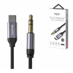 Aspor A233 Type-C Audio Cable - 3.5mm / 1.2 Meter / Black