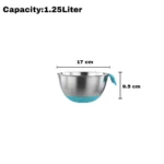 Stainless Steel Multi-Purpose Mixing Bowl with Non-Slip Base - Image 2
