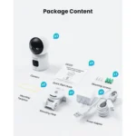 * ZOSI Indoor PT Camera with Dual Lens 2MP + 2MP - Image 5