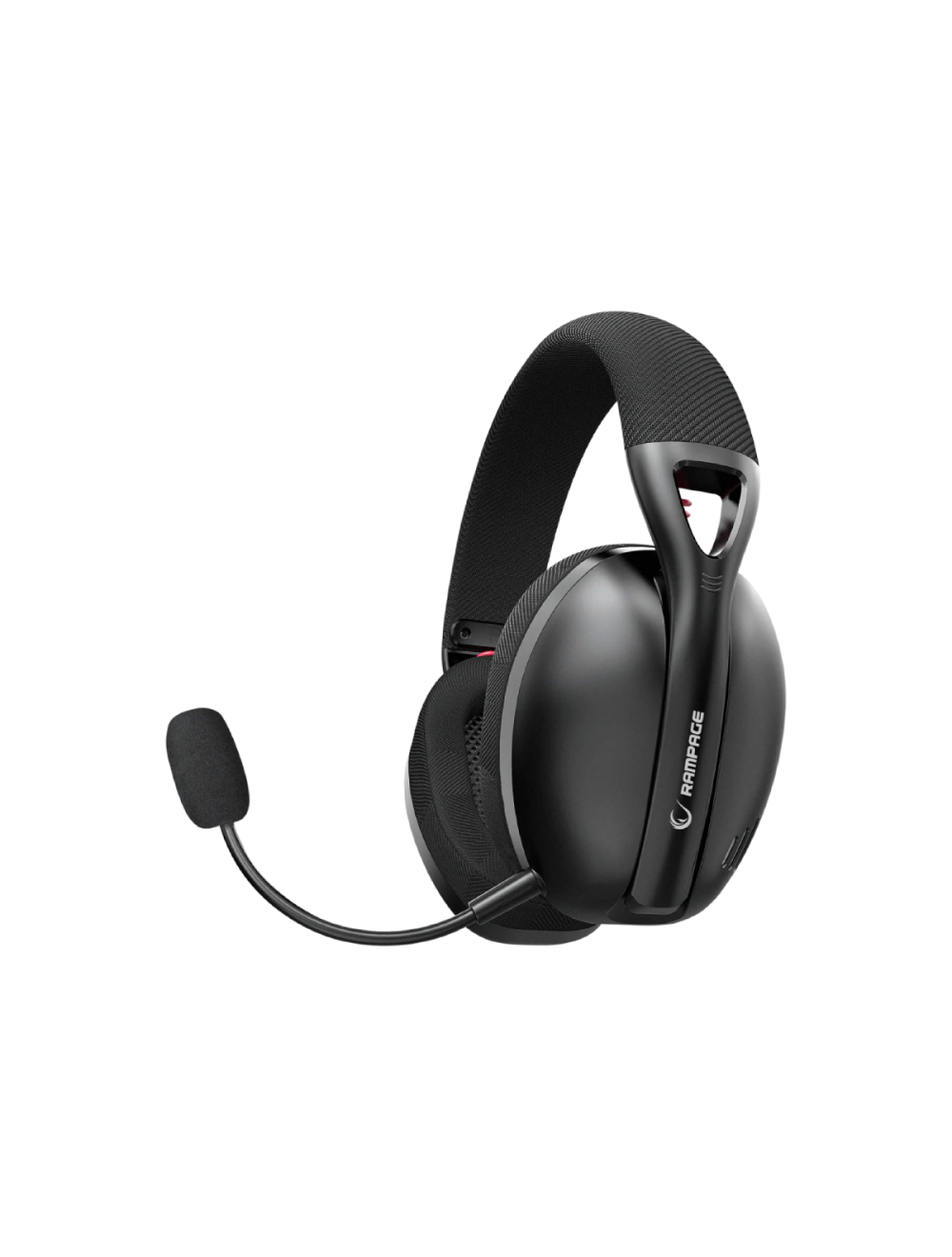 crack_h1103-02_1 Rampage Crack H11 Wireless Gaming Headset - Black - Image 1