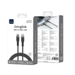 Wiwu Wi-C069 Oring Link Series Nylon Braided Cable (60W)  1M USB-C to USB-C - Image 2