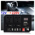 BYGD E8982 Car Power Inverter 300W - Black