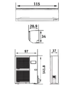 GENERAL Split Unit AC-Inverter 36K BTU - Image 4