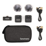 Saramonic Ultracompact 2.4GHz Dual-Channel Wireless Microphone System – Blink100 B4