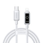 JOYROOM S-A55 StarFlight Series 30W Auto Power-Off Fast Charging Data Cable (Type-C to Lightning) 1.2m – White