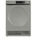 Sharp 9Kg Condenser Dryer With 15 Programs, Silver
