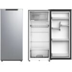 Midea Single Door Refrigerator 190 Liters 6.7 CFT, Crystal Silver