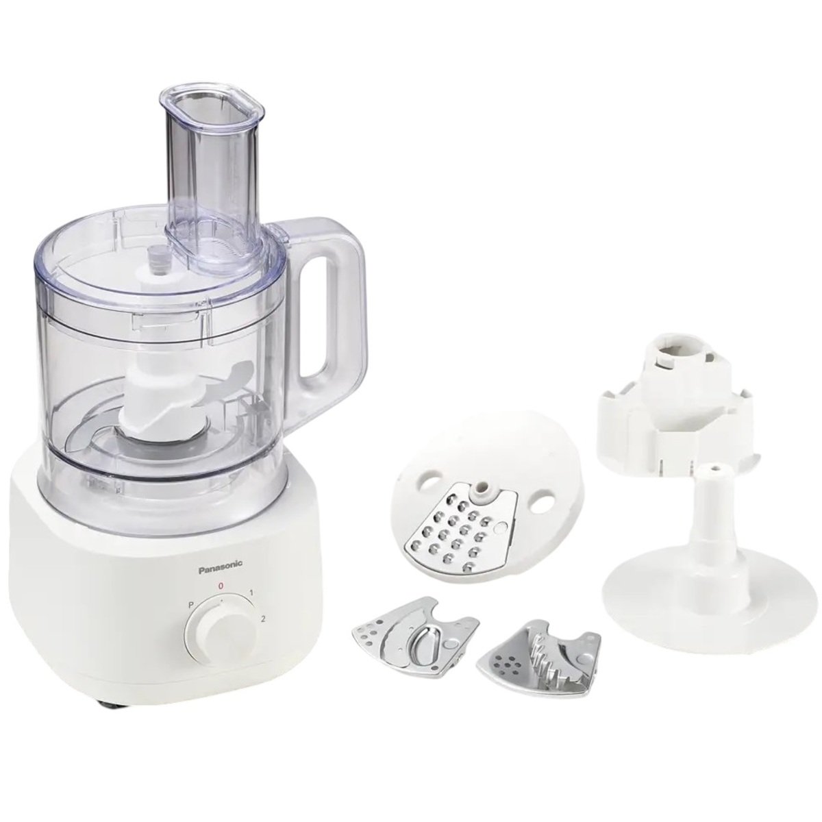 1200Wx1200H-MK-F310WTZ-0.jpg Panasonic Food Processor 800 Watts 2.4 Liters, White - Image 1