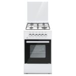 Orca 4 Burner Gas Cooker, White