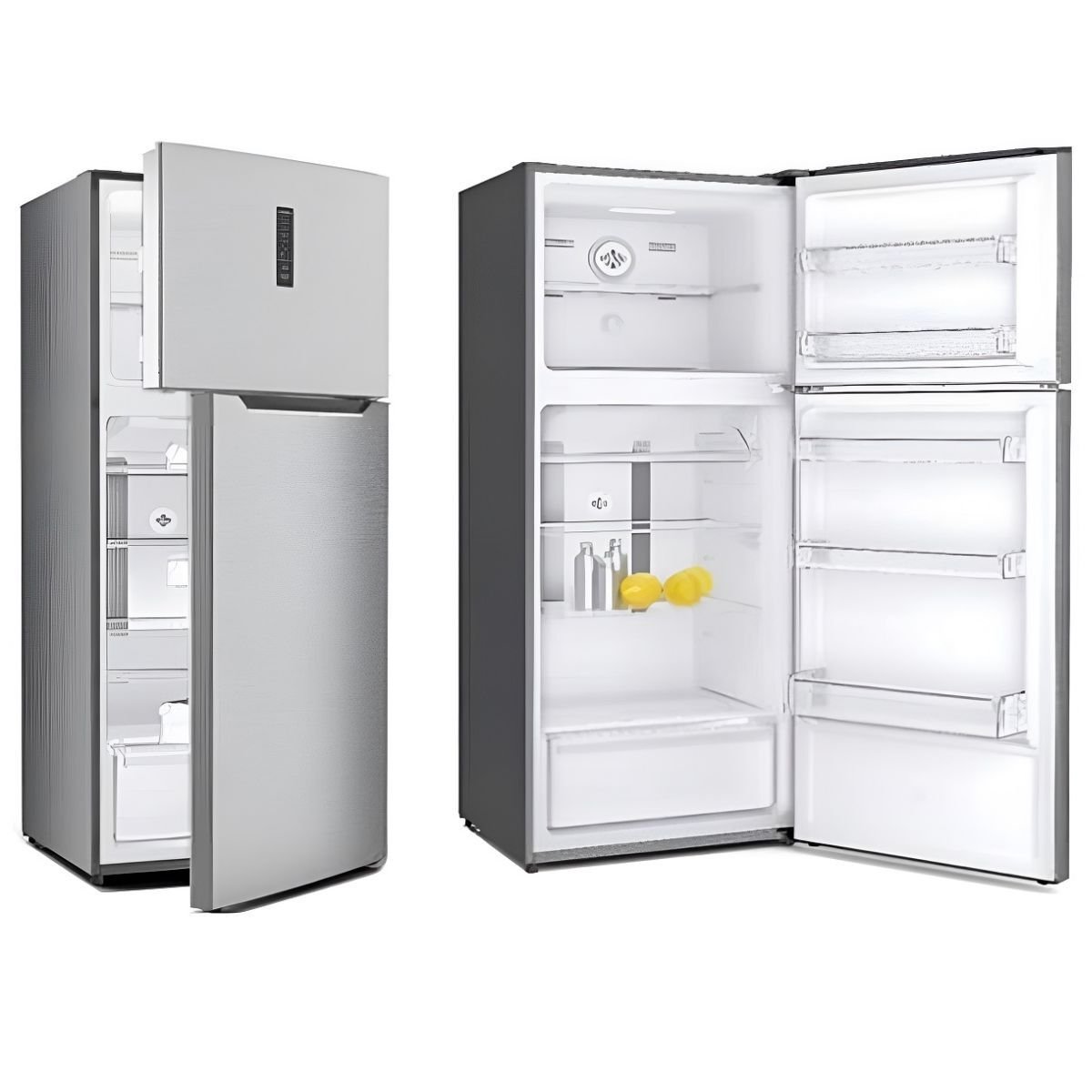 1200Wx1200H-SJ-HM700KW-HS3.jpg Sharp Top Mount Freezer Refrigerator 527 Liters 18.6 CFT, Inox? - Image 1
