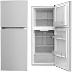 Skyworth Top Mount Freezer Refrigerator 219 Liters, Silver
