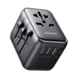 JOYROOM JR-TCW02 Universal Travel Adapter – Black