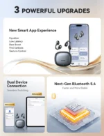 JOYROOM JR-OE3 Clip On Earbuds - Image 4