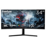 Rampage 34 inch Curved Gaming Monitor 180Hz