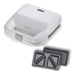 Kenwood 2 in 1 Sandwich Maker 750 Watt - White