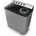 Panasonic Twin Tub Washing Machine 16KG,13KG,Abaya Wash, Silver - NA-W16XG1BKW