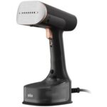 Braun QuickStyle 7 Garment Steamer 1600 Watts 250ml, Black/Copper - GS7077BK