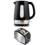 Kenwood Bundle Breakfast Set Pack Kettle & 2 Slice Toaster - MPM02.000BK