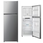 Panasonic Top Mount Freezer Refrigerator 201 Liters, Silver - NR-BC24VSSKW
