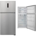 Panasonic Top Mount Freezer Refrigerator 410 Liters Inverter, Silver - NR-BC535VSKW