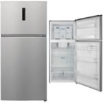 Panasonic Top Mount Freezer Refrigerator 515 Liters Inverter, Silver - NR-BC641VSKW