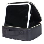 Orca Makeup Bag with Lighted Mirror, Black - OR-SM389