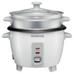 Kenwood 2-in-1 Rice Cooker 1L 400W Rice with Food Steamer - White