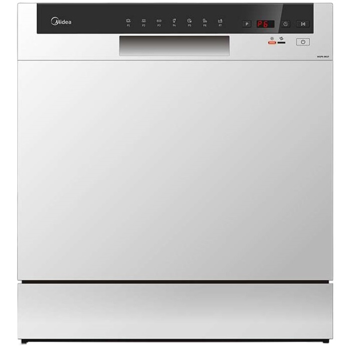 1200Wx1200H-WQP8-3802F-S Midea Table Top Dishwasher 7 Programs 8 Settings - WQP8-3802F-S - Image 1