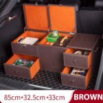 Large Car Trunk Storage Organizer with Drawers