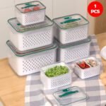 Airtight Food Storage Container with Air-Valve Lid