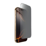 JOYROOM JR-MQS0613 Privacy Tempered Glass Screen Protector for iPhone 17 – 2.5D Full Screen HD with Dustproof Black Edge