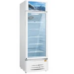 Midea Showcase Chiller 411 Liters 14.5 CFT, White - HS-411S