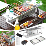 Portable Foldable BBQ Grill for Outdoor Camping