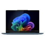 Lenovo Yoga Slim 2nd Generation PC with Copilot+ Technology, 14-inch OLED WUXGA display, AMD Ryzen AI 7 350 processor, 32GB RAM, 1TB NVMe M.2 SSD, AMD Radeon 860M graphics, AI, up to TOPS, Windows 11 Home 2YW, English, Tidal Turquoise Laptop