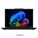 Lenovo ThinkPad T14th Generation Copilot+ 14.0-inch WUXGA Ultra PC / 355GB RAM / 16GB NVMe SSD / 512GB NVMe M.2 / Up to TOPS / English / 3-Year Warranty / Black Laptop