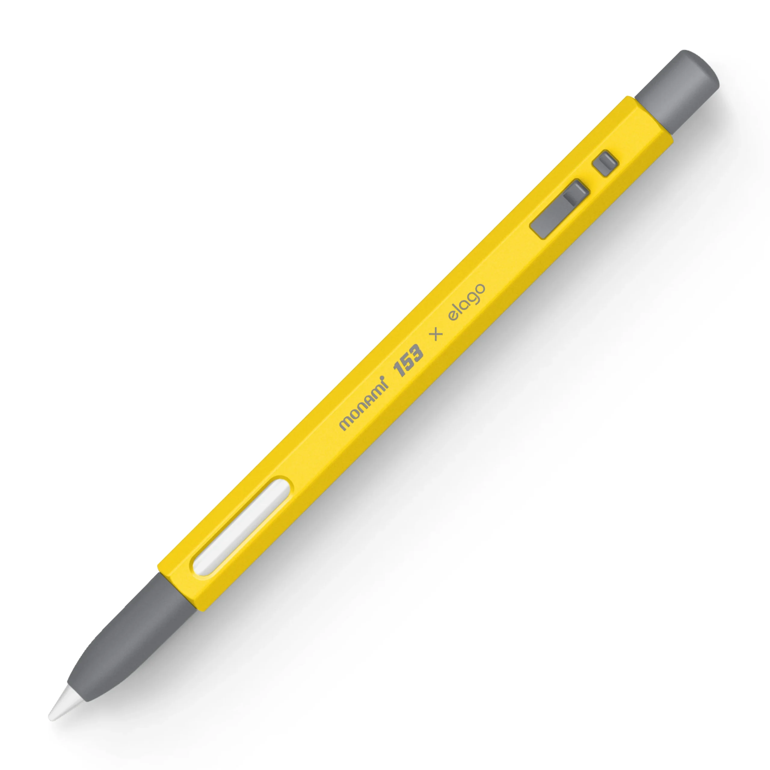 apple_pencil_case_yellow_apple_pencil_1st_gen_case Apple Pencil 2nd Gen / Apple Pencil Pro Monami Case - Yellow - Image 1