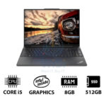 Lenovo ThinkPad Generation - 16.0-inch WUXGA / i5 8GB RAM 512GB SSD NVMe M.2 / DOS (No OS) English 1-Year Lenovo Warranty 0.6-inch Casual Toploader