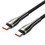 Vention Nylon Braided USB 2.0 C Male to C Male 5A Cable 2M Zinc Alloy Type