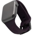 UAG Apple Watch 45mm/44mm/42mm/Ultra Silicone Scout Strap - (Online Packaging) (Aubergine)