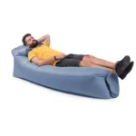 Naturehike Double Pillow Lazy Inflatable Sofa - Blue (180*70*52) - Image 4