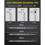 Fanttik NEX T1 Max Soldering Iron Kit - Black - Image 2