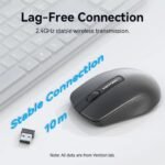 Vention 3-Button Wireless Computer Mouse with USB Receiver - Image 2