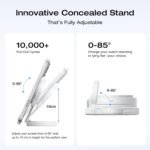 EcoFlow RAPID Mag Qi2.2 25W 3-in-1 Foldable Wireless Charging Station for iPhone, Apple Watch & AirPods - Image 3