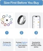 Ringconn Smart Ring Gen 2 - Silver - Image 2