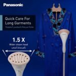 Panasonic Vertical Garment Steamer 2000W 1.5L, White - Image 5