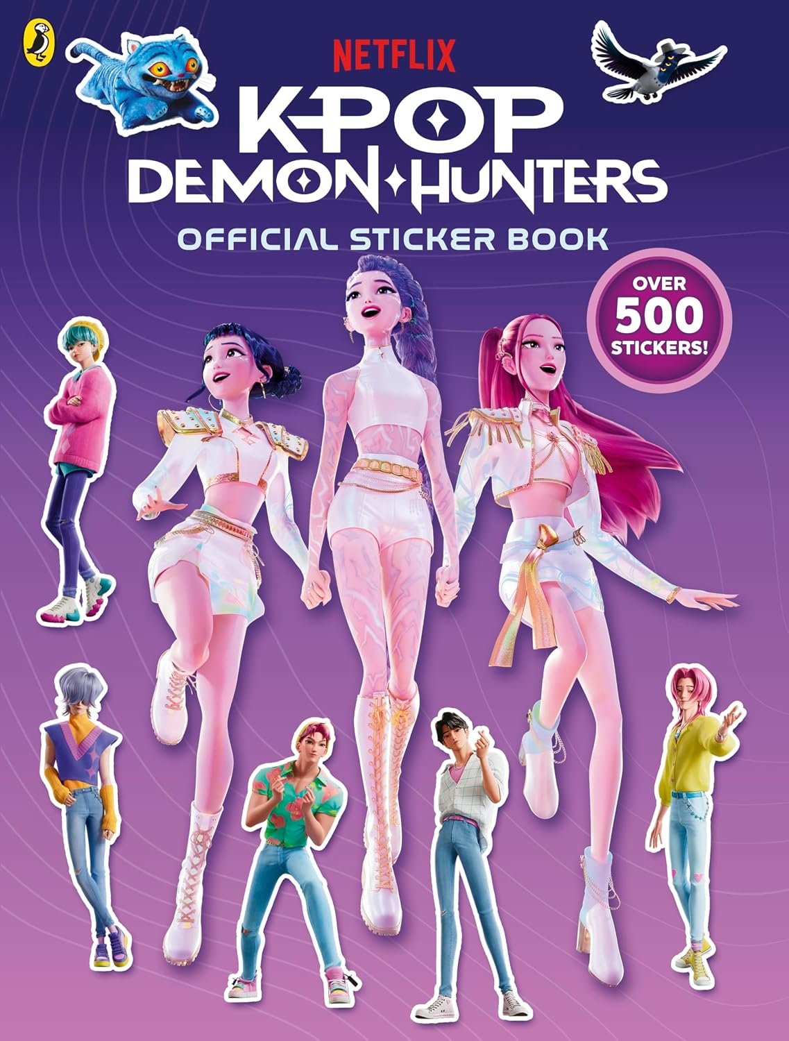 81vHUXxlPUL._SL1500_ K-Pop Demon Hunters 500Pcs Sticker Book - Image 1