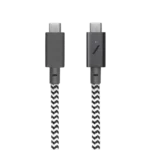 Native Union Belt Cable Pro 240W (USB-C to USB-C) (Zebra) - Image 2