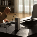 EcoFlow RAPID Pro 27,650mAh 300W Power Bank with 140W Retractable USB-C Cable – Silver - Image 3