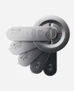 AULUMU G05 Air 5-in-1 Magnetic Phone Kickstand with Box Cutter - Silver - Image 2
