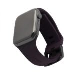 UAG Apple Watch Ultra/45mm/44mm/42mm Silicone Scout Strap - Aubergine
